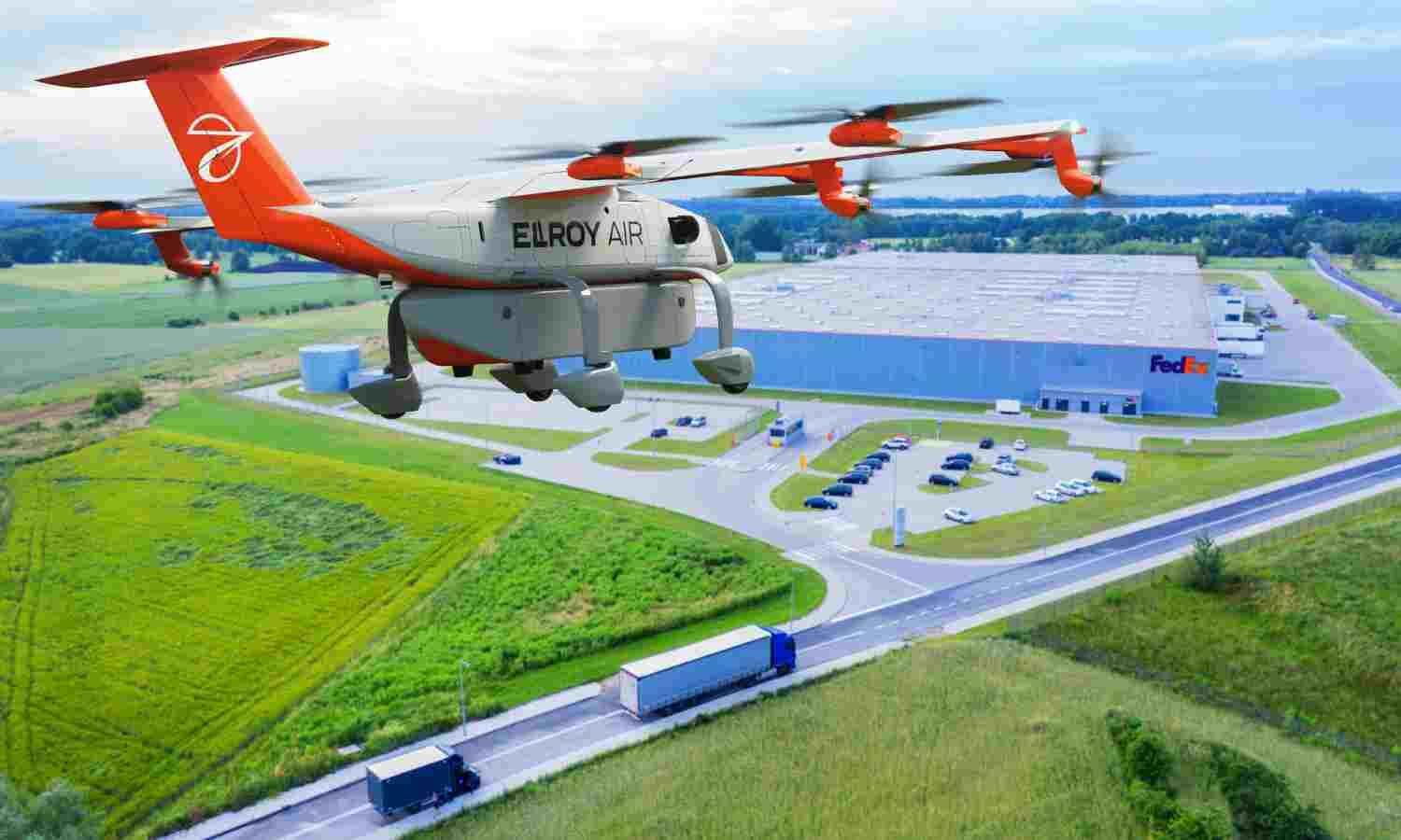 FedEx and Elroy Air collaborate to test autonomous drone cargo delivery