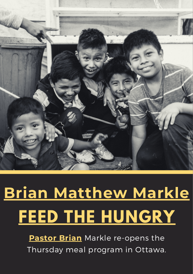 feed the hungry | Pastor Brian Markle Ottawa | edocr