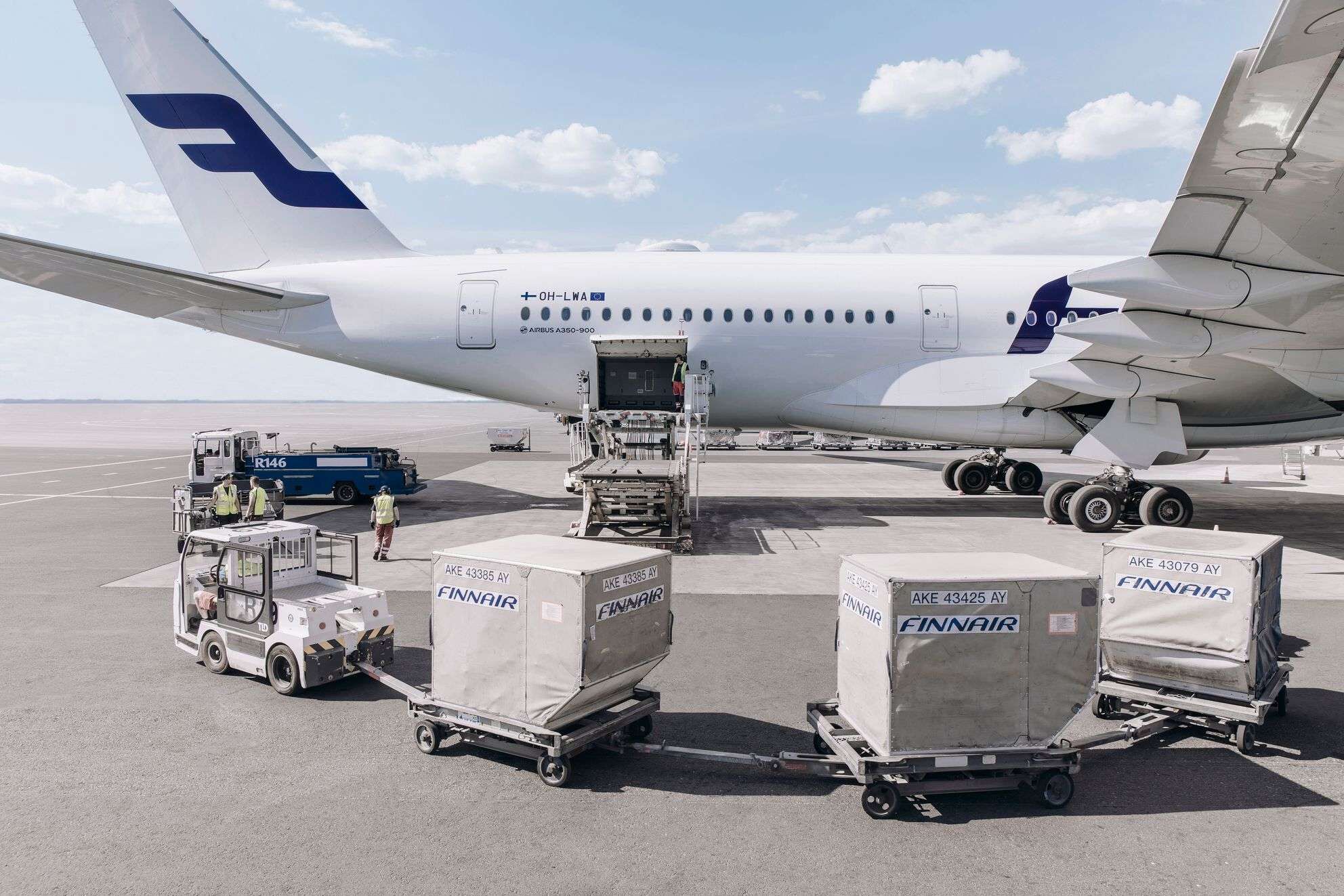 Finnair reports 'robust demand for cargo' in April 2022