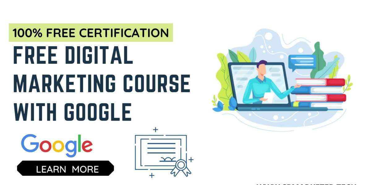 Digital marketing course with google and 100 % free certification