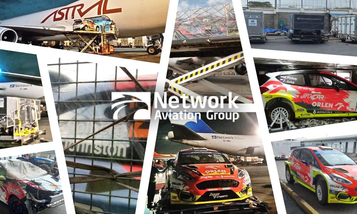 Network Airline Management transports WRC rally cars from Kenya