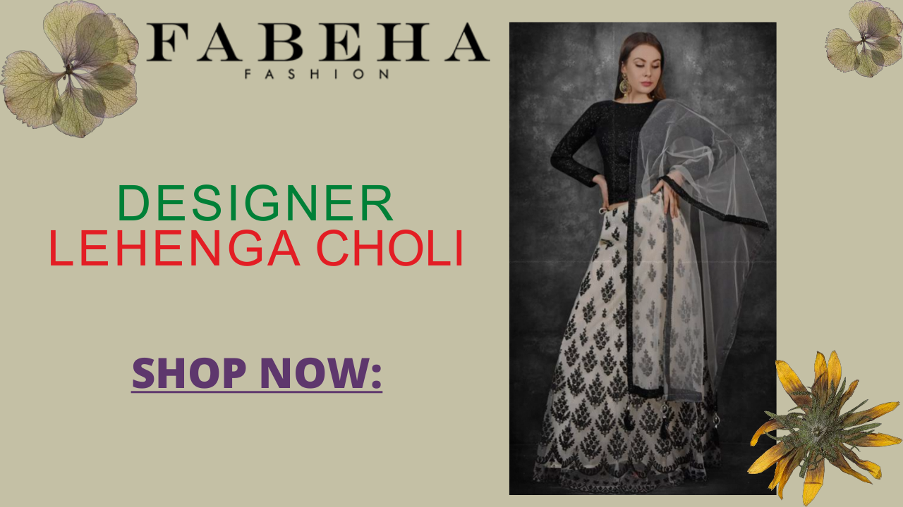 Buy Designer Lehenga Choli | Fabeha online | edocr