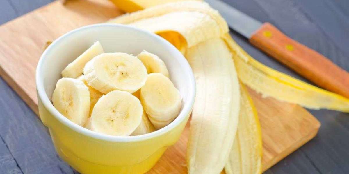 Bananas include a lot of fibre and nutrients.