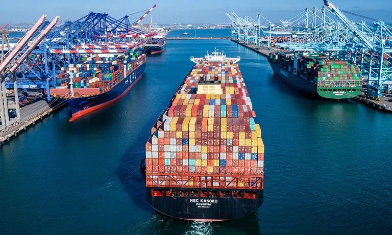 Los Angeles Port handles record volumes in July