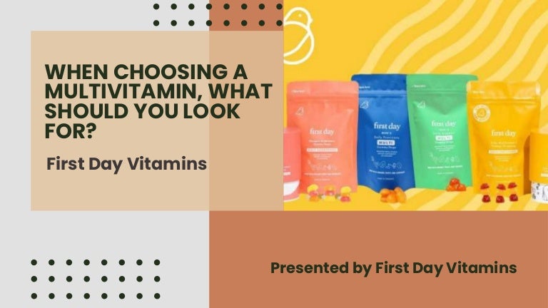What Is The Best Multivitamin To Take?-First Day Vitamins