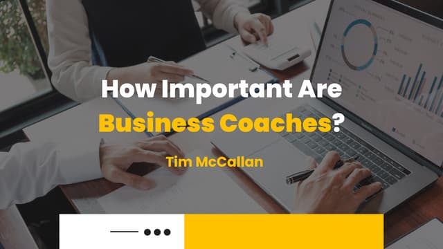 How Important Are Business Coaches