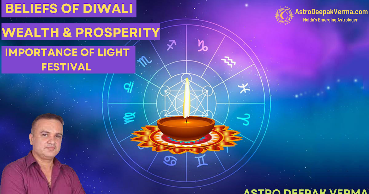 Know about the special beliefs to Diwali From Astrologer in Greater Noida