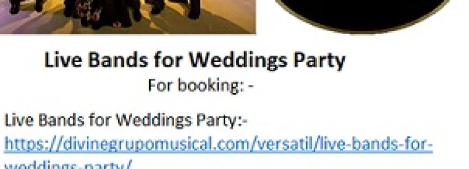 Hire Professional Divine Live Bands for Weddings Party. Cover Image
