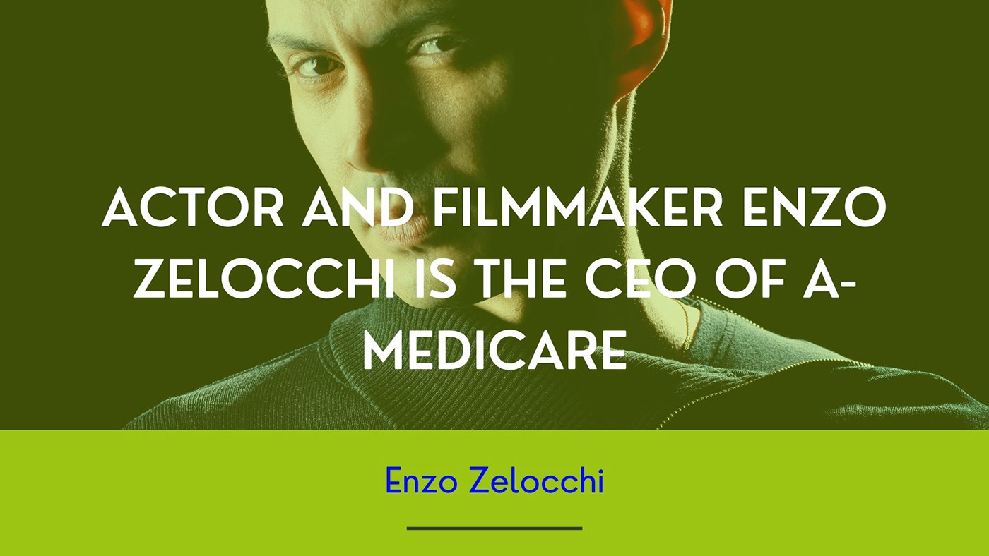 Enzo Zelocchi is the CEO of A-Medicare on Behance