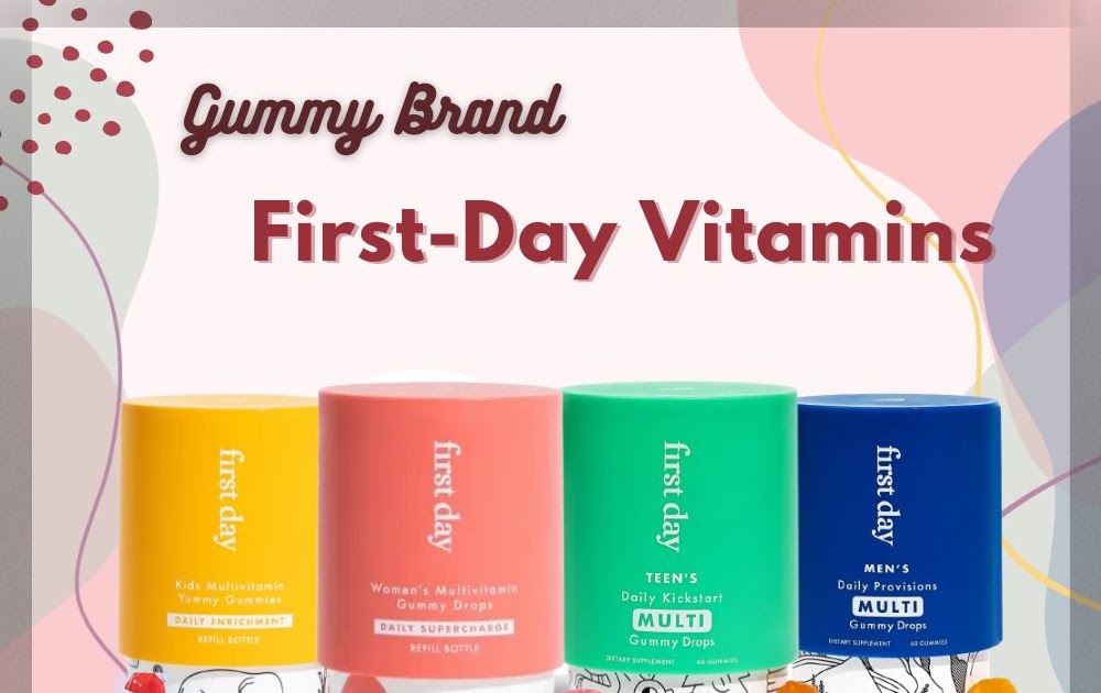 First Day Vitamins Offers Kids, Teens, and Adults Supplements!