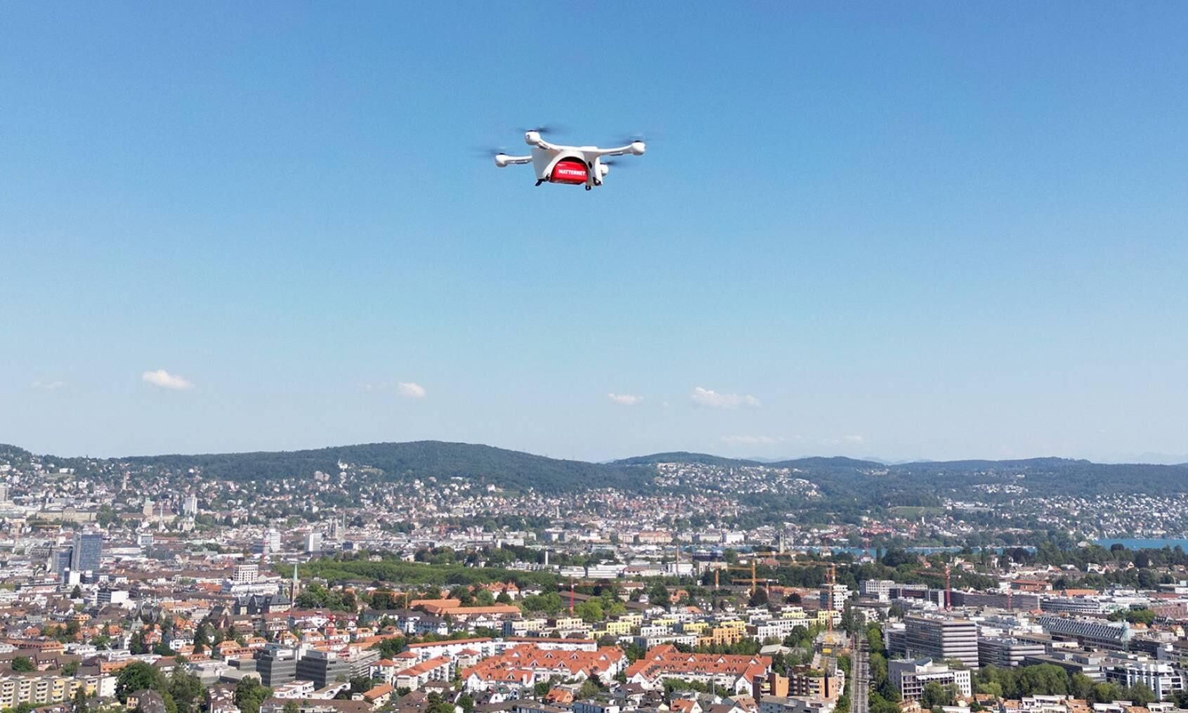 Matternet launches world's longest urban drone delivery route in Zurich