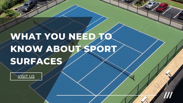 What Are the Advantages of Working With a Sports Surfaces Company?