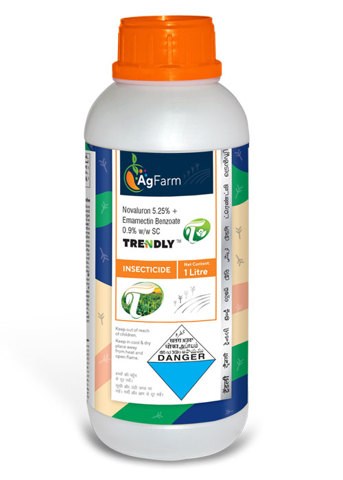 Buy Novaluron 5.25% + Emamectin Benzoate 0.9% W/W SC Insecticide Trendly