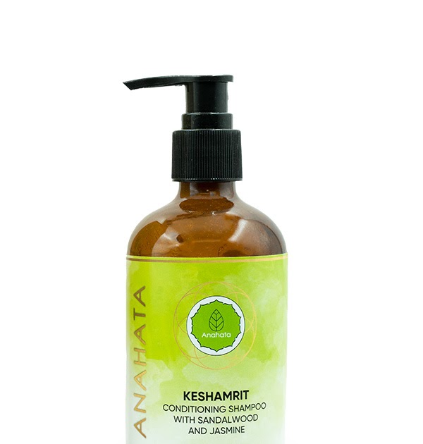 Experience Luxurious Hair Care with Keshamrit's Sandalwood and Jasmine Conditioning Organic Shampoo : Anahata Organic