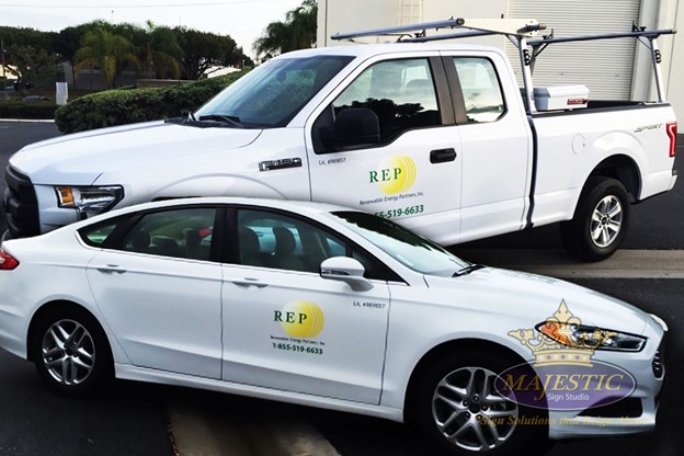 Let Vehicle Decals Promote Your Fleet with Style