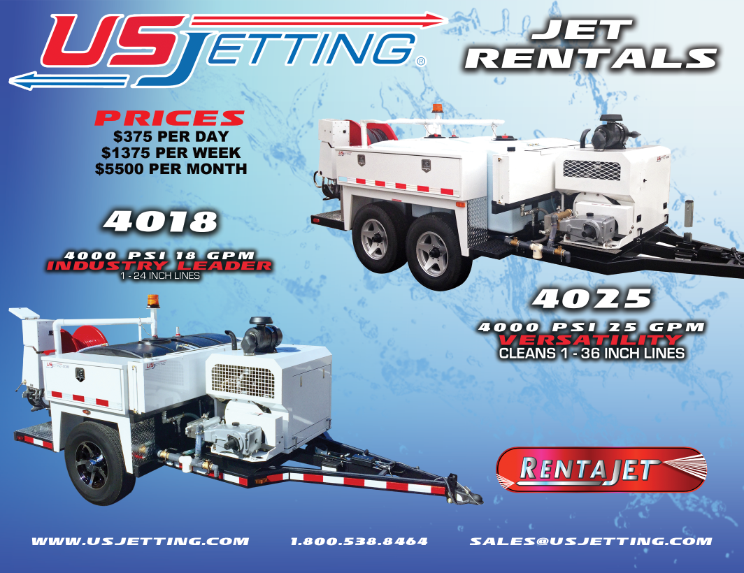 Hydrojet Rental: Sewer Jetter Rental Services | US Jetting