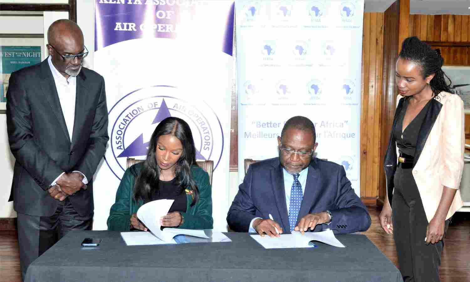AFRAA inks MoU with the Kenya Association of Air Operators