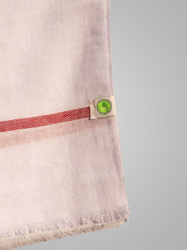 Thin Cotton Towel for Hair Drying- Hairfall-Reducing Towel - Anahata Organic