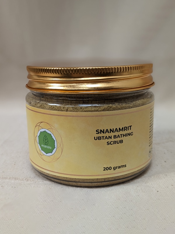 Ubtan Powder - Face Scrub Pack/ Bathing Powder for Glowing Skin | Anahata Organic
