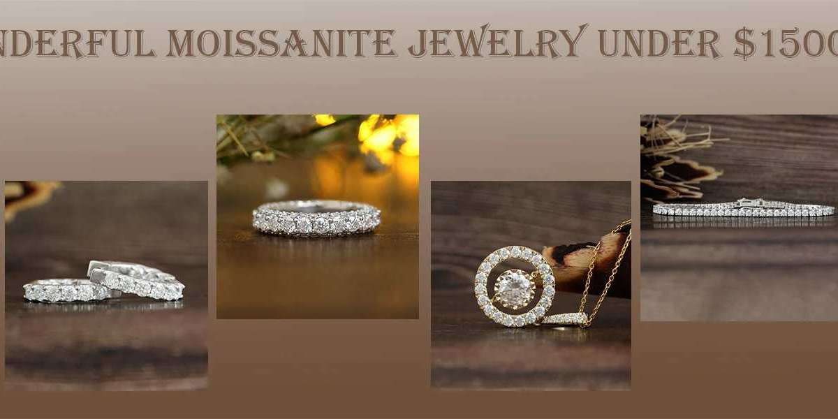 Wonderful Moissanite Jewelry In $1500