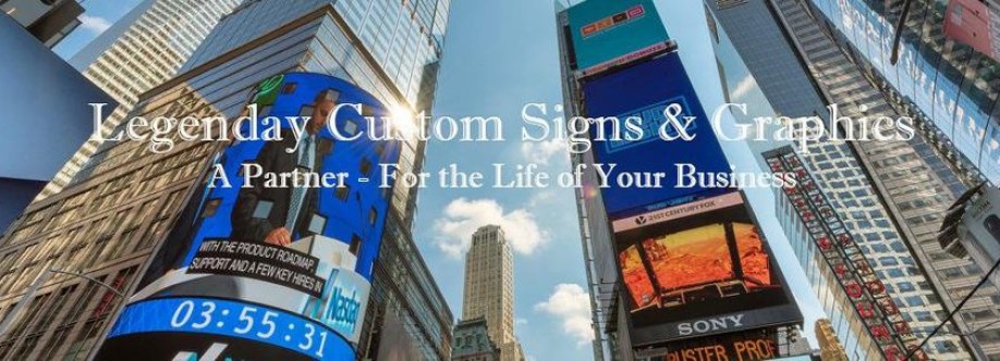 Legendary Custom Signs and Graphics Cover Image