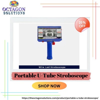 Portable U-Tube Stroboscope From Octagon Solutions flat 25% OFF Profile Picture