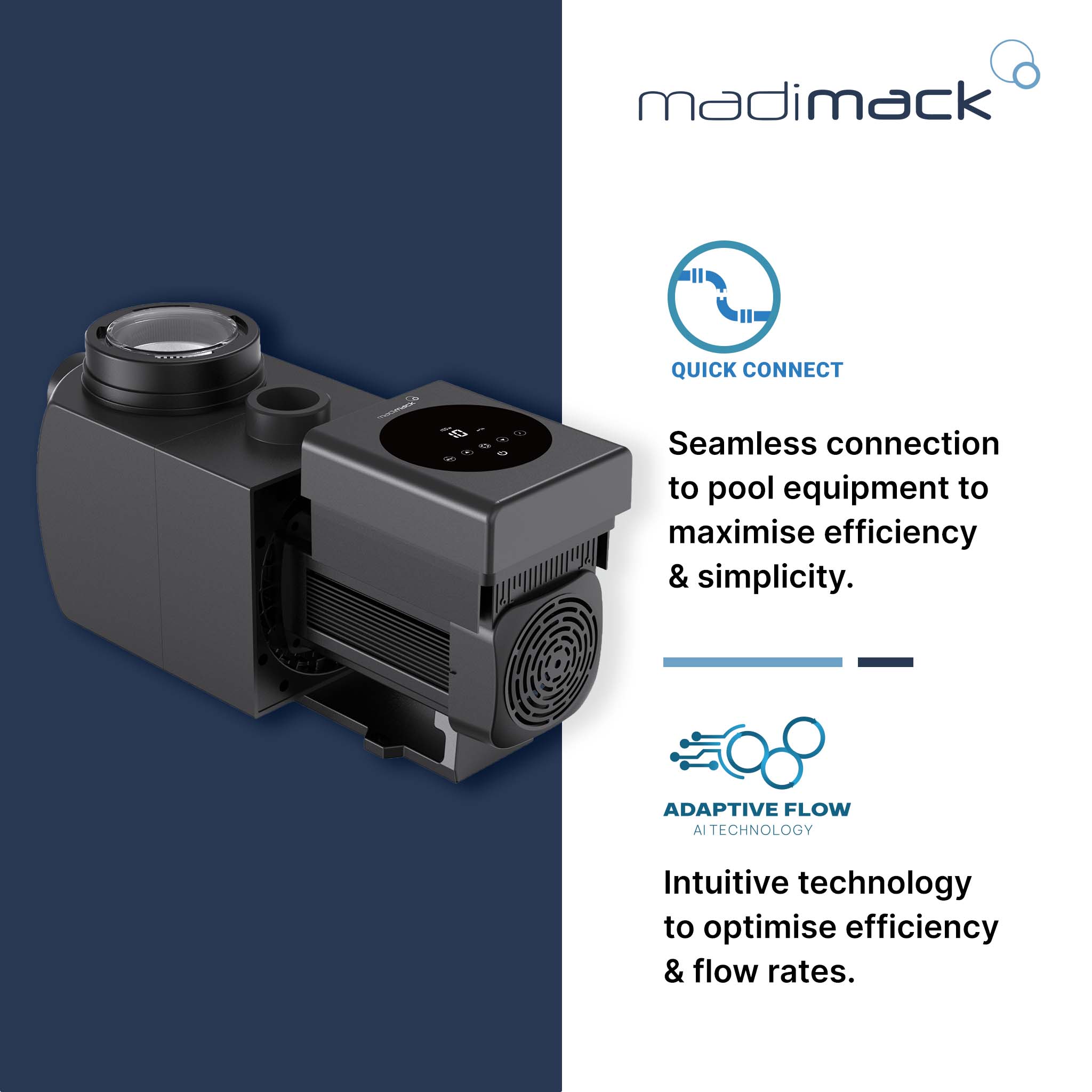 Efficient Inverter Water Pool Pumps | Madimack