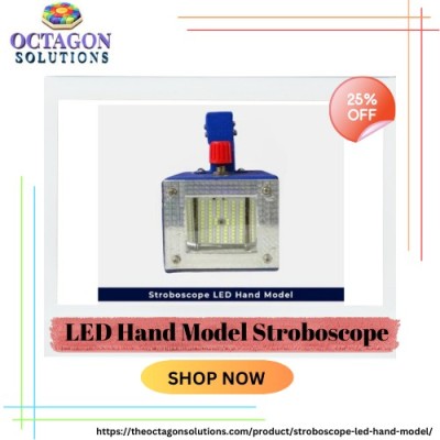 LED Hand Model Stroboscope From Octagon Solutions flat 25% OFF Profile Picture