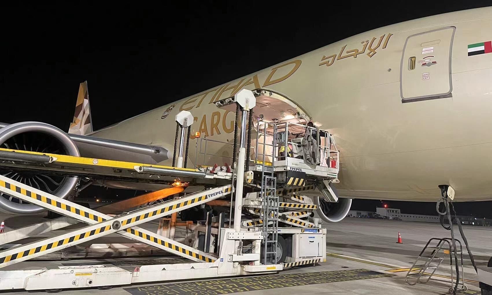 Etihad Cargo expands Chinese network with 4th destination