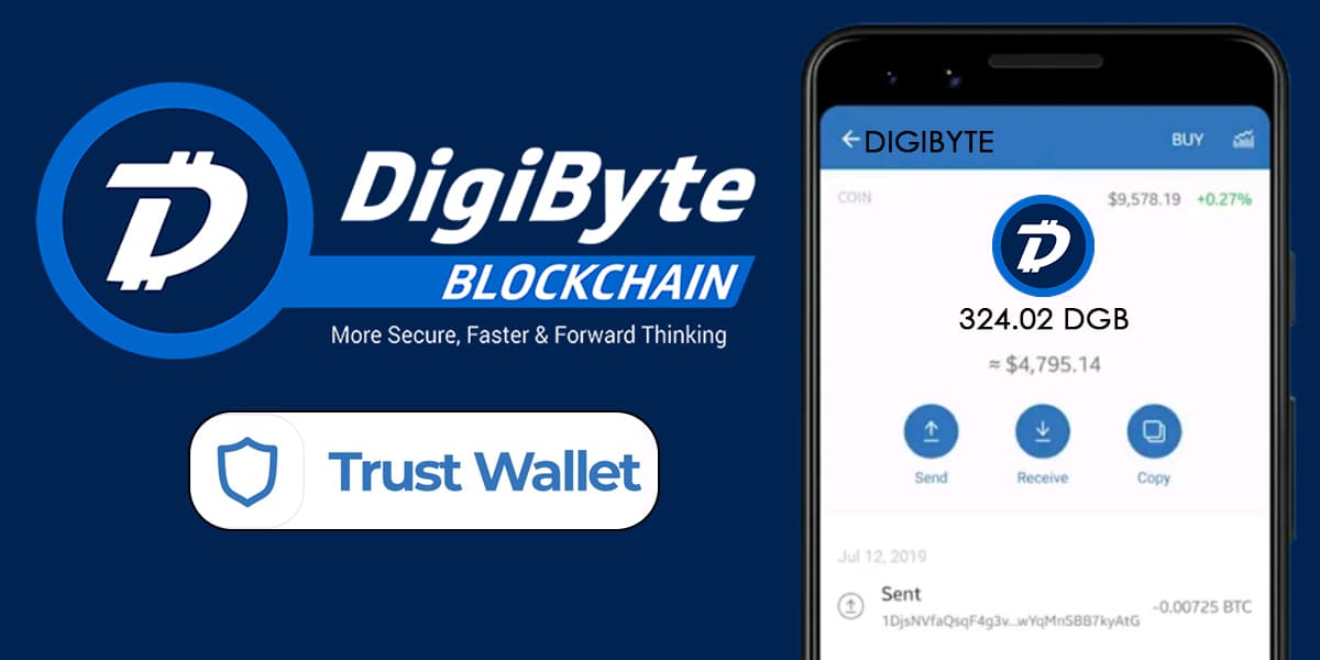 Sell Digibyte On Trust Wallet.