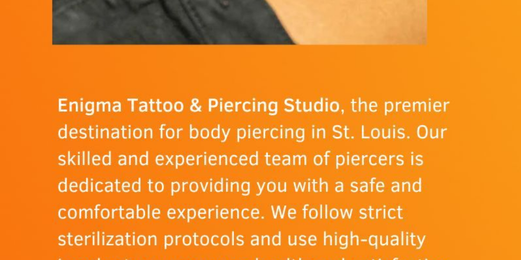 Elevate Your Style with Body Piercing in St. Louis - Infogram