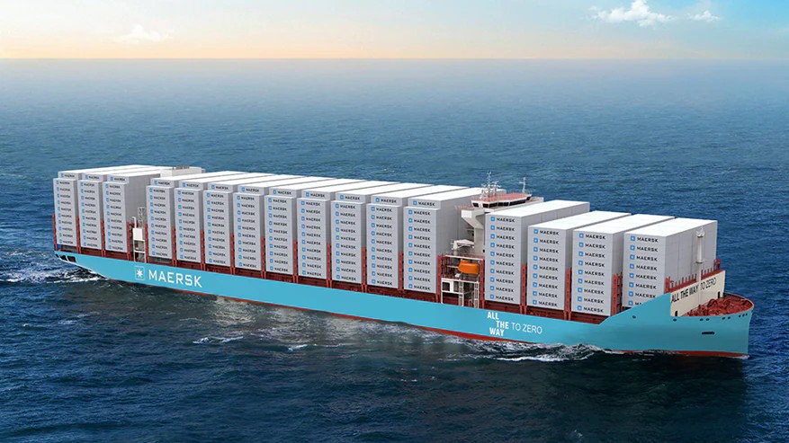 Maersk orders six methanol-powered vessels