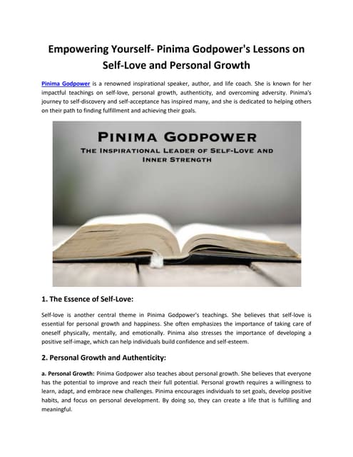 Empowering Yourself- Pinima Godpower's Lessons on Self-Love and Personal Growth.docx