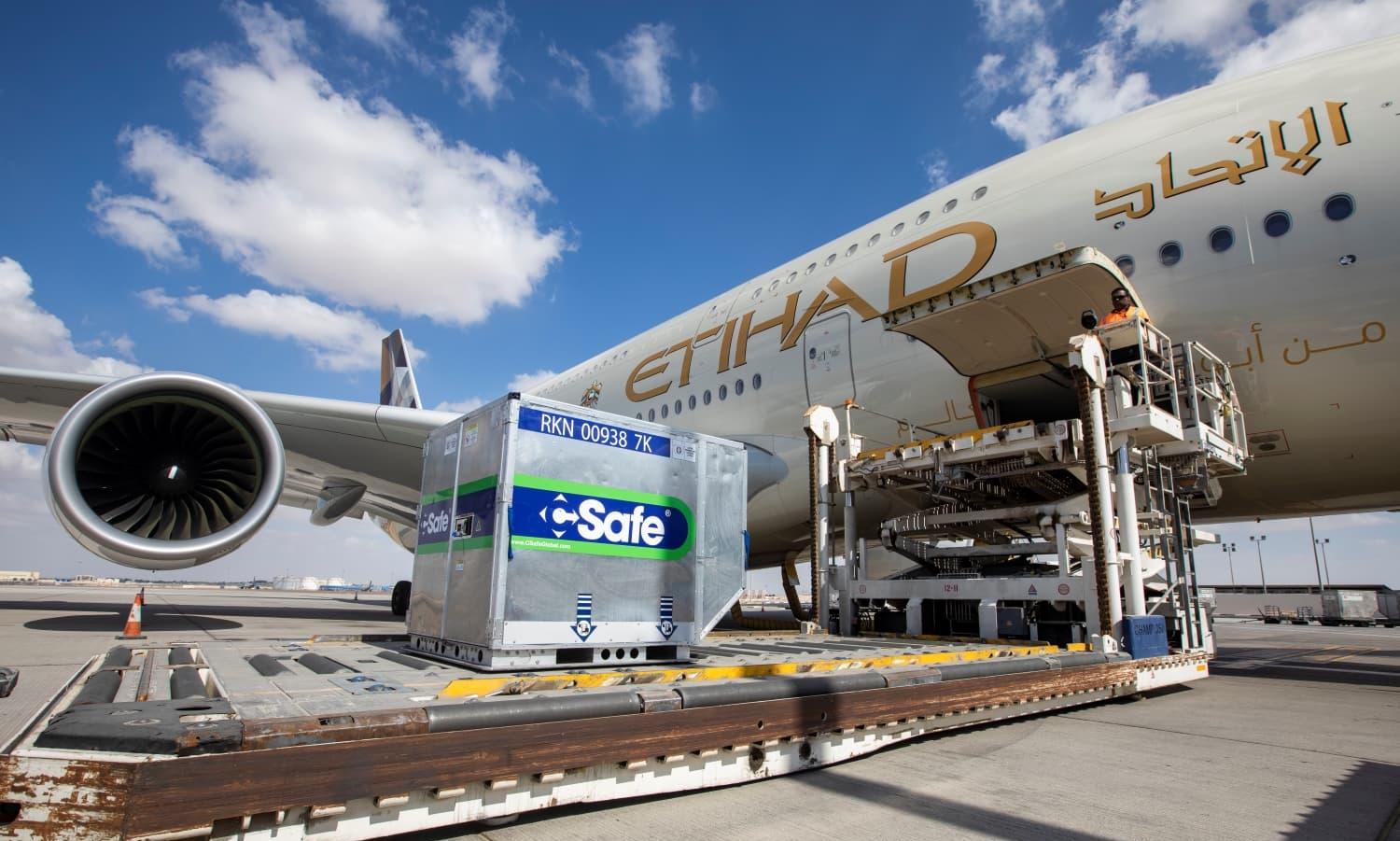 Etihad Cargo boosts Pharmalife product efficiency