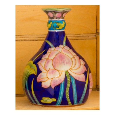 Blue Pottery Flower Pot Profile Picture