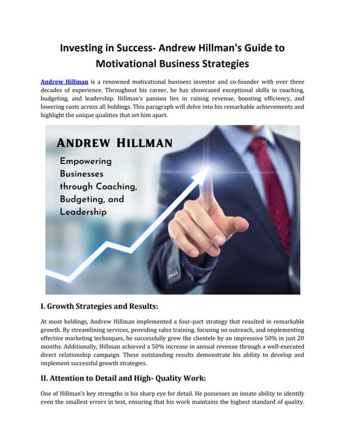 Investing in Success- Andrew Hillman's Guide to Motivational Business Strategies.pdf