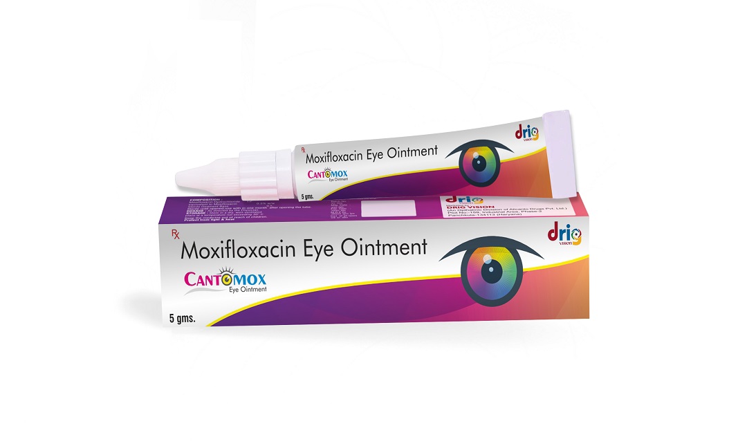 Moxifloxacin Eye Ointment | Cantomox Eye Ointment | Drig Vision