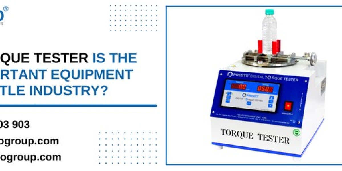 Why is a torque tester the most important equipment in the bottle industry?