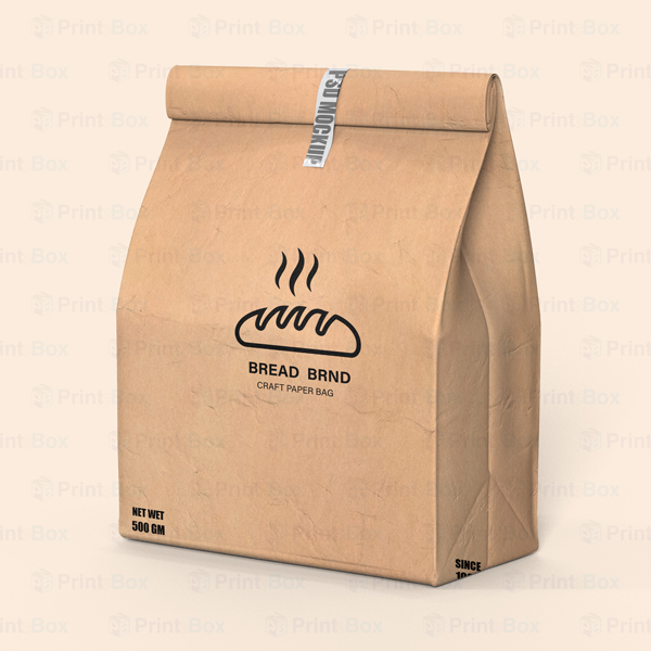 Custom Kraft Bags without Handle - PRINTNBOX