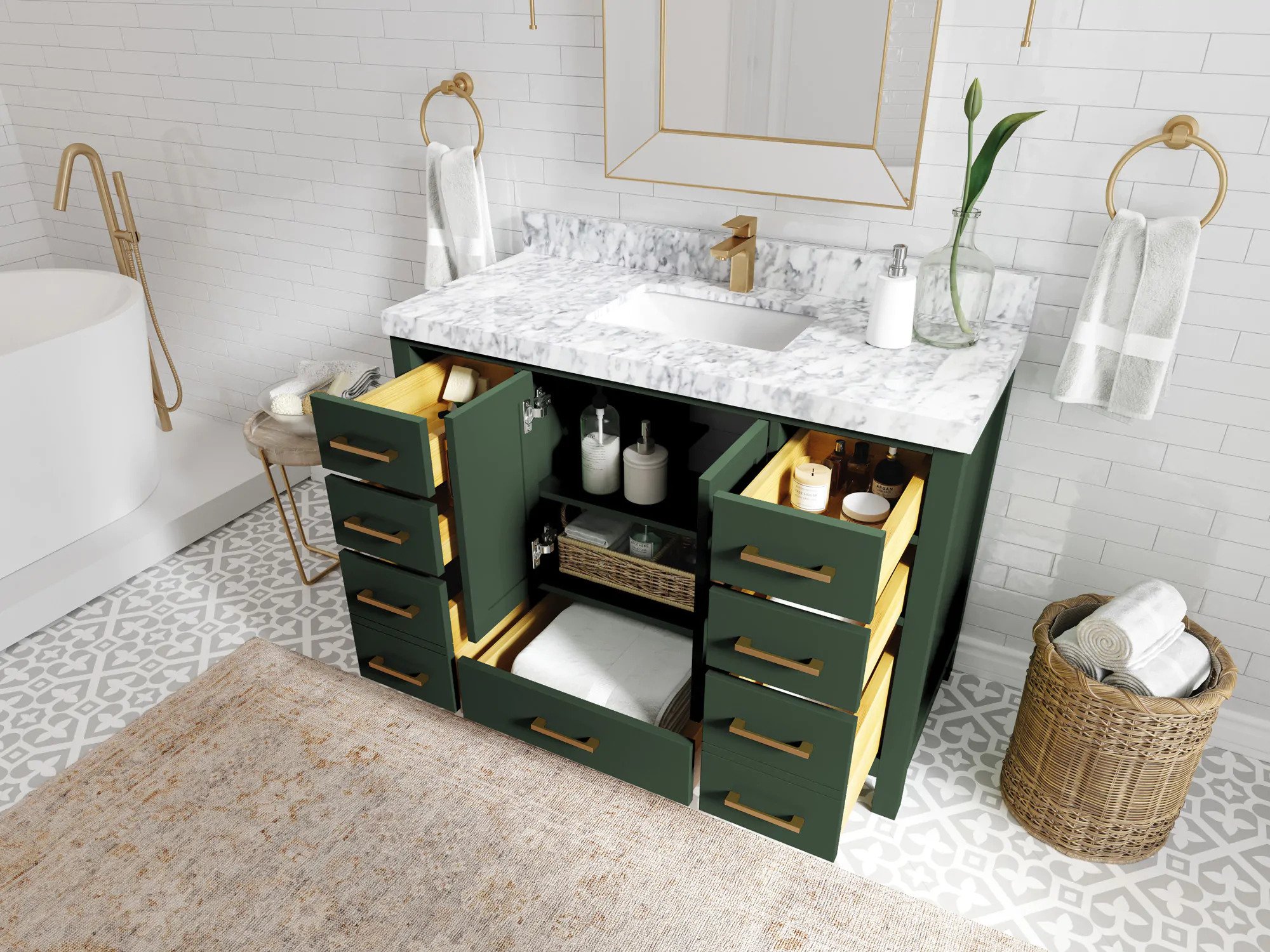 The Ultimate Guide to the Perfect 48-Inch Bathroom Vanity Conclud