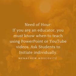 Menachem Moscovitz - Teaching Rules | Visual.ly