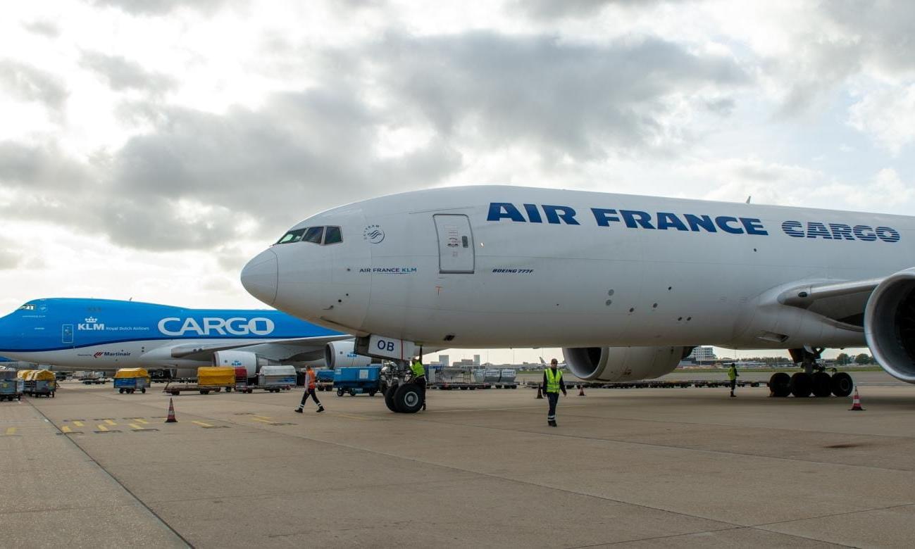 Air France-KLM Group Q2 cargo revenue down 34%
