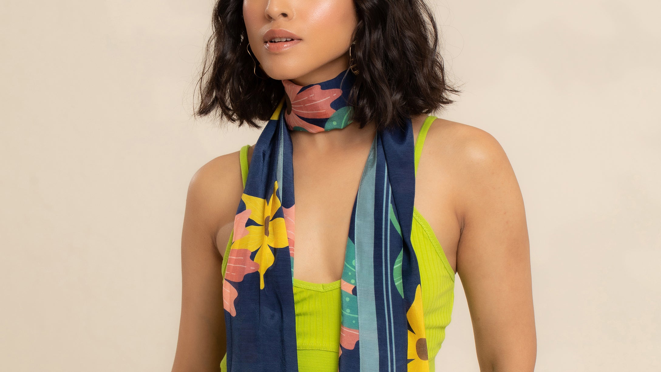 Enhance your outfits with vibrant Printed Stoles  – Thee Modern Roots