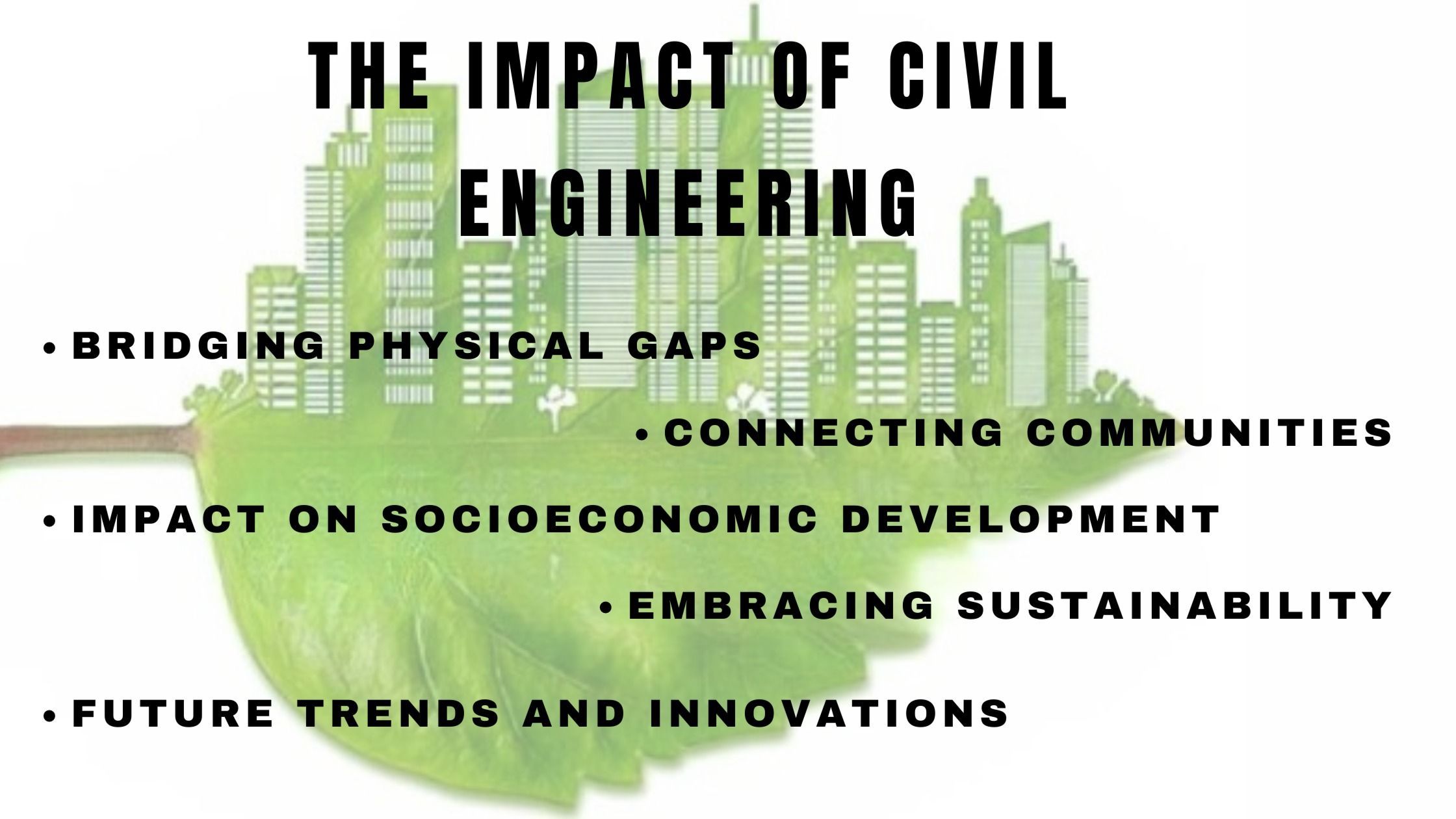 Bridging Gaps and Connecting Communities: The Impact of Civil Engineering - Mark  Powell | Tealfeed