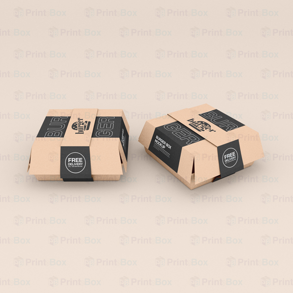 Custom Burger Boxes - PrintnBox