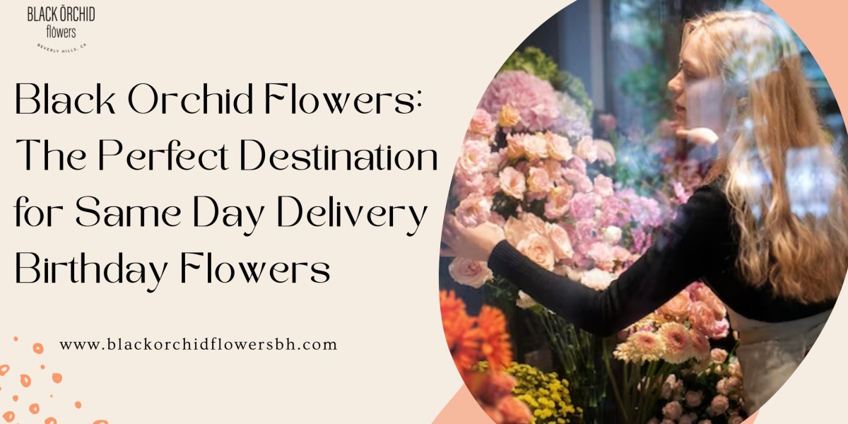 Black Orchid Flowers: The Perfect Destination for Same Day Delivery Birthday Flowers