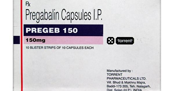 Pregabalin 150mg Lyrica Capsule Treat for Epilepsy & Anxiety