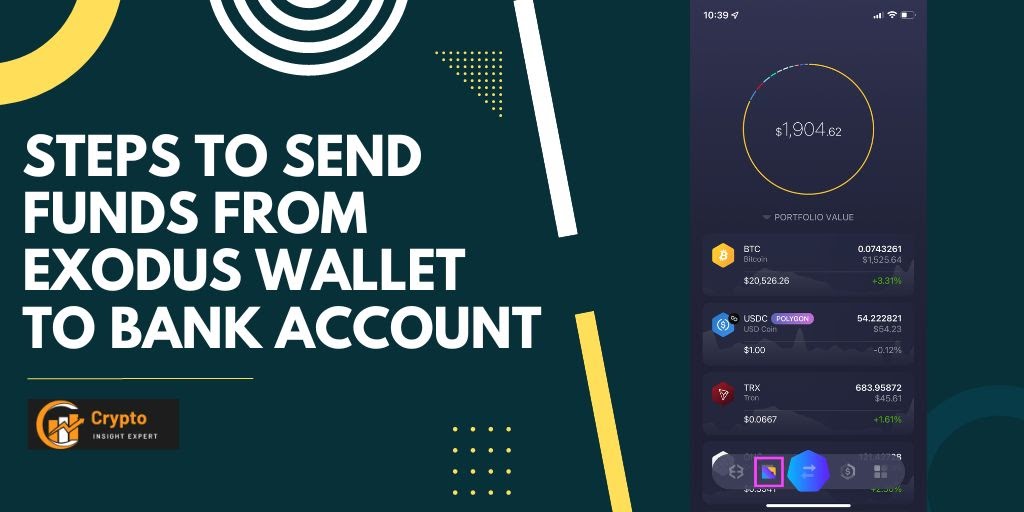 Steps To Send Funds From Exodus Wallet To Bank Account