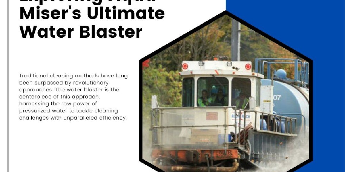 Unleashing Cleaning Power with the Ultimate Water Blaster: Aqua Miser