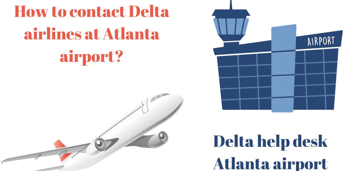 How do I communicate with Delta Agent at Atlanta Airport?